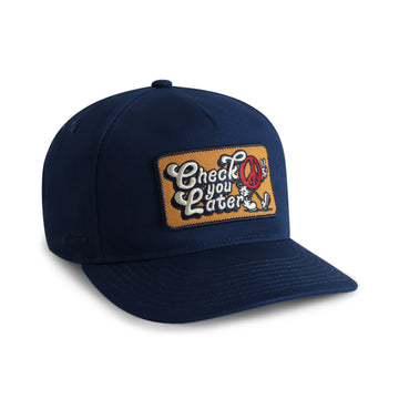 Check You Later // Eco-Friendly High Crown Adjustable Hat