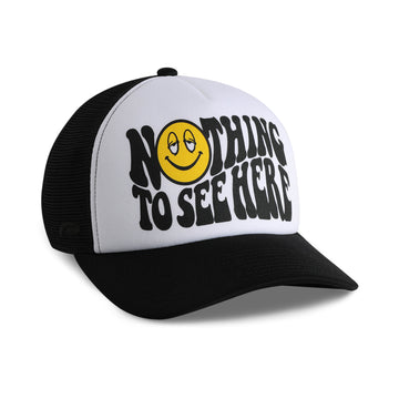 Nothing to See Here // Foam High Crown Trucker Hat