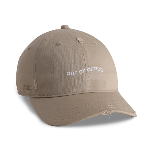 Out of Office // Low Crown Heavy Washed Adjustable Hat