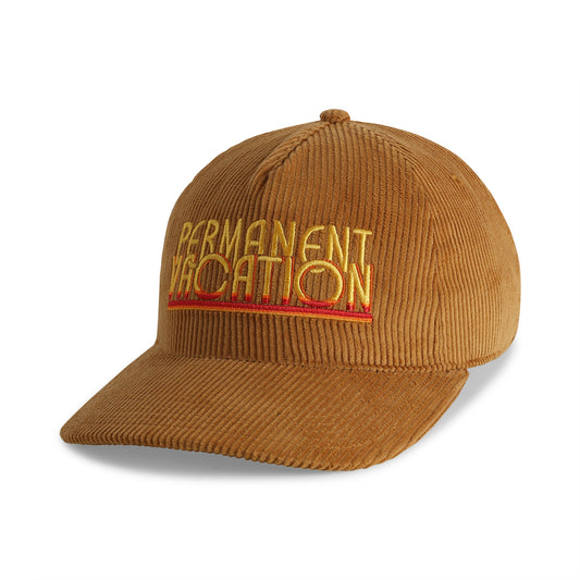 Permanent Vacation // Unstructured Wide Wale Corduroy Adjustable Hat