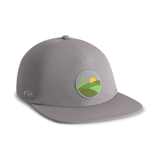 Countryside // Perforated Performance Fabric Adjustable Hat