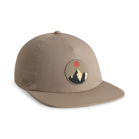 Mountains // Perforated Performance Fabric Adjustable Hat