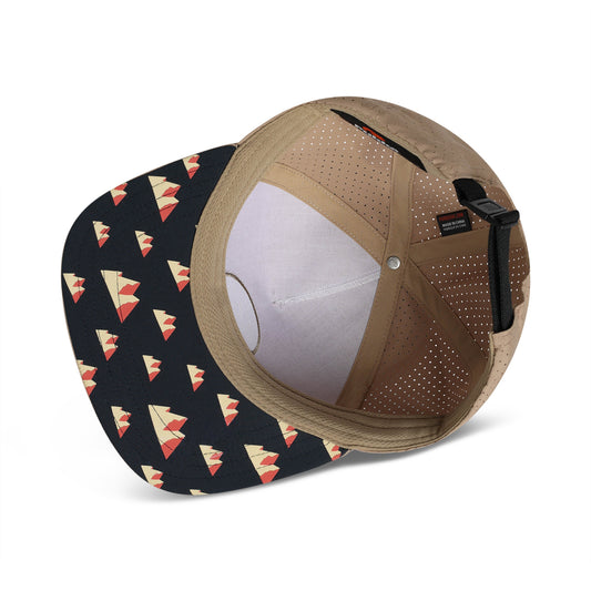 Mountains // Perforated Performance Fabric Adjustable Hat