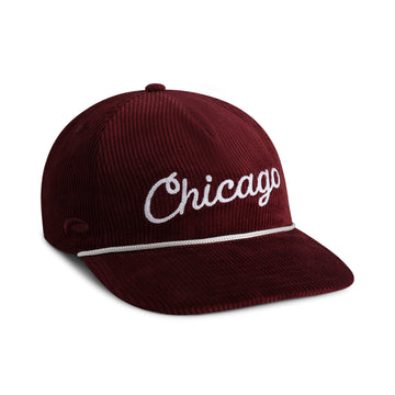 Chicago // Unstructured Wide Wale Corduroy Adjustable Hat