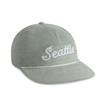 Seattle // Unstructured Wide Wale Corduroy Adjustable Hat
