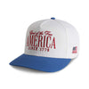Land of the Free // High Crown Cotton Twill Adjustable Hat