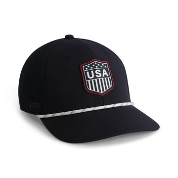 USA Rubber Patch // Performance Fabric Trucker Hat