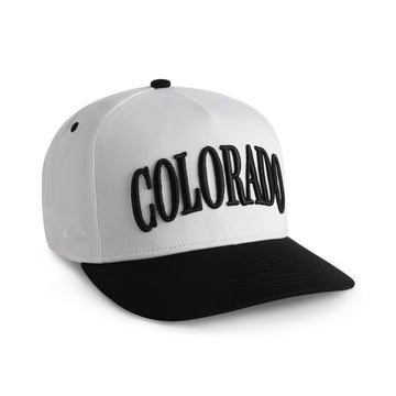 Colorado // High Crown Cotton Twill Adjustable Hat