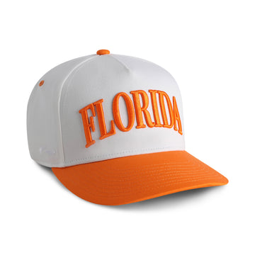 Florida // High Crown Cotton Twill Adjustable Hat