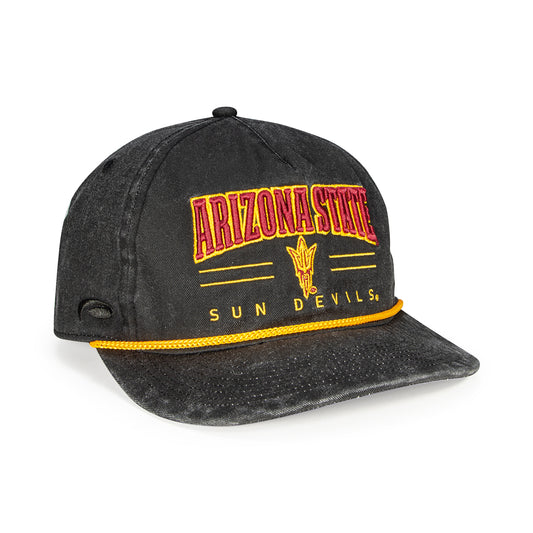 Arizona State University // Vintage Dyed Hat with Rope