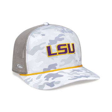 Louisiana State University // High Crown Performance Trucker Hat