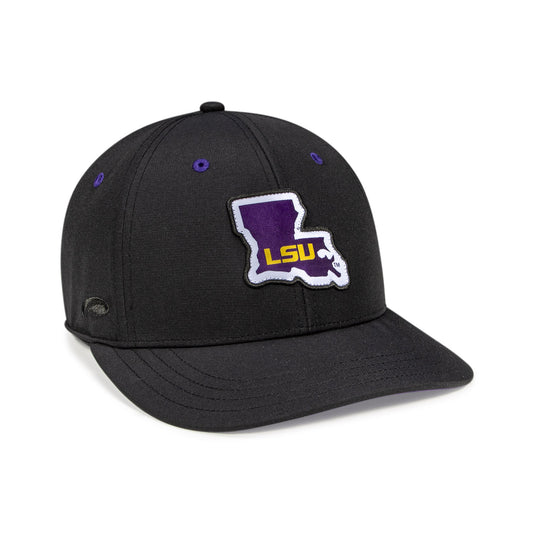 Louisiana State University // Low Crown Performance Hat