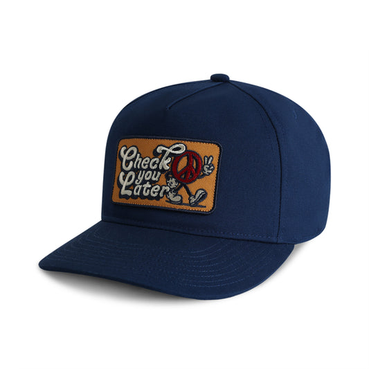 Check You Later // Eco-Friendly High Crown Adjustable Hat