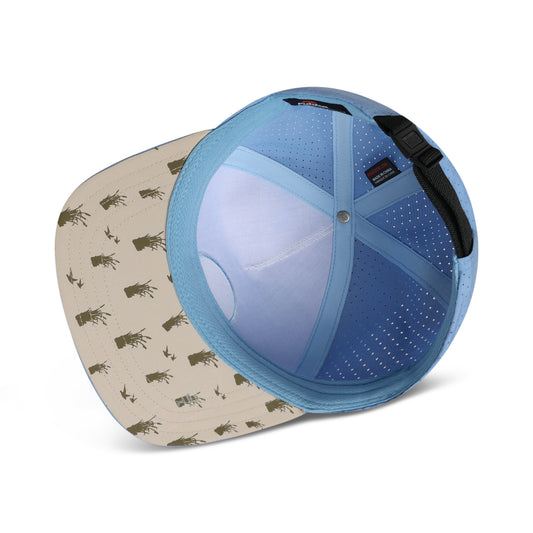 Beach // Perforated Performance Fabric Adjustable Hat