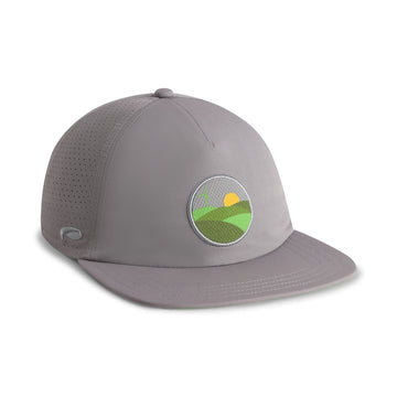 Countryside // Perforated Performance Fabric Adjustable Hat