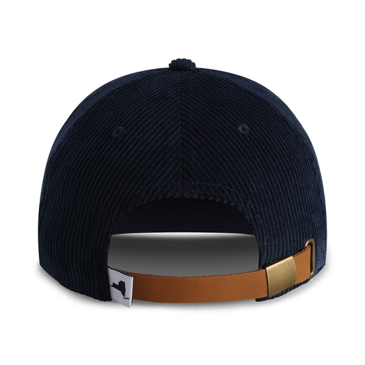New York // Unstructured Wide Wale Corduroy Adjustable Hat