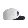 New York // High Crown Cotton Twill Adjustable Hat