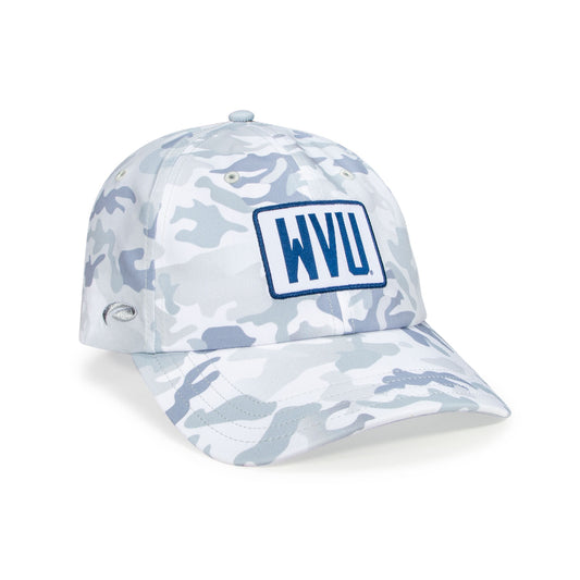 West Virginia University // Low Crown Camo Hat