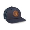 West Virginia University // Mid Crown Trucker Hat